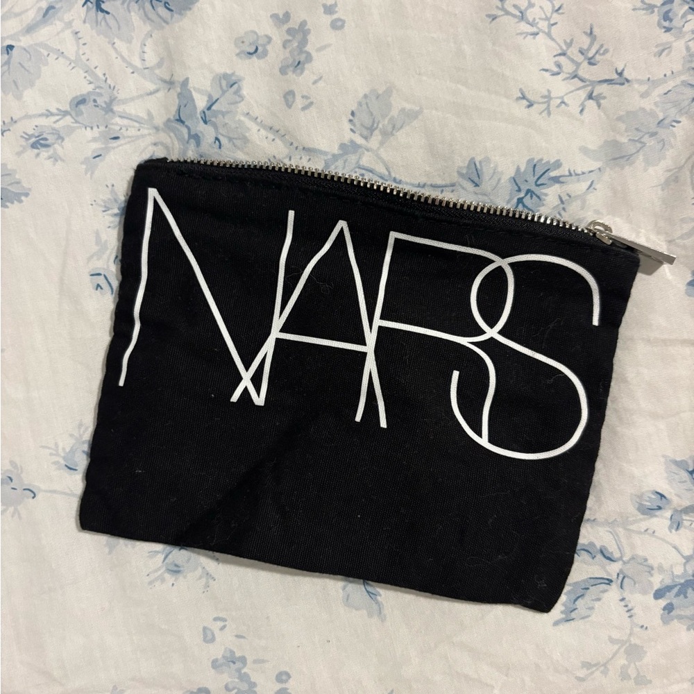 NARS Black Zippered Pouch